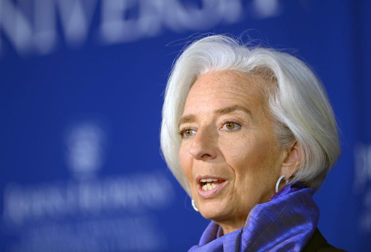 Il direttore generale del Fmi,  Christine Lagarde  (Infophoto)