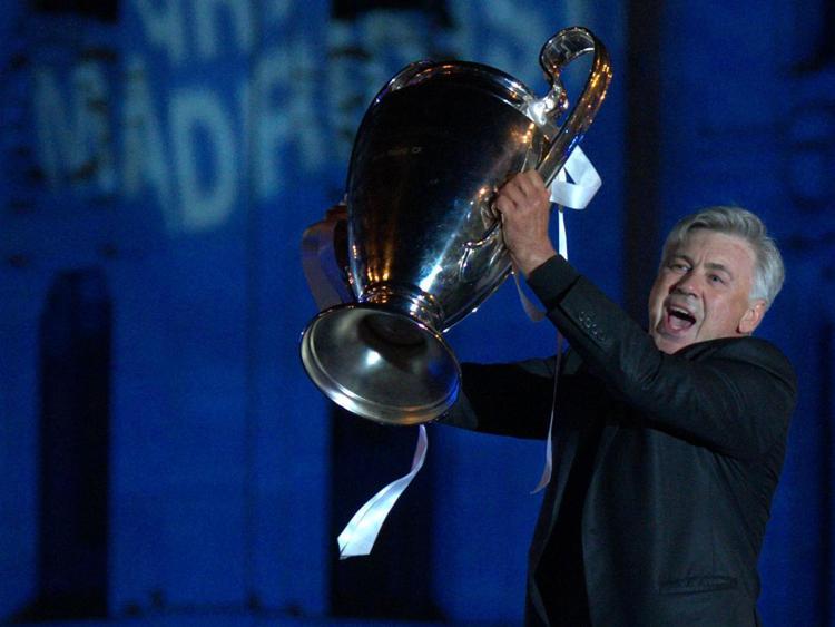 Carlo Ancelotti, allenatore del Real Madrid  - INFOPHOTO
