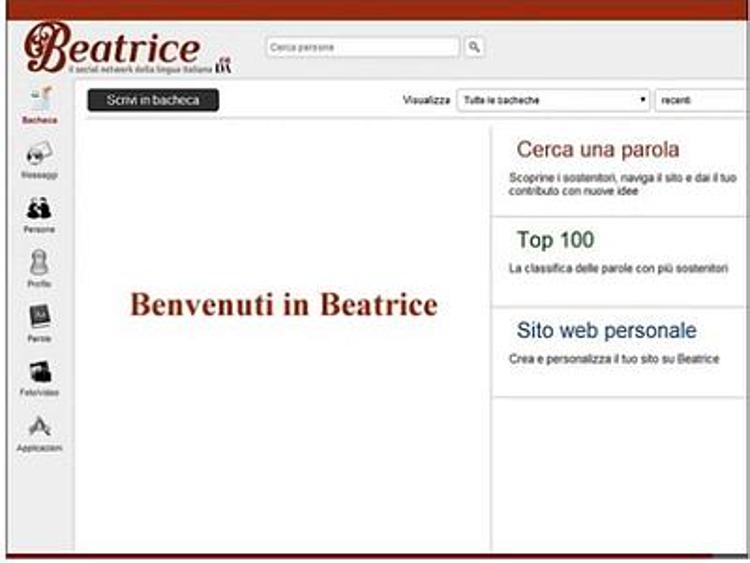 Nasce 'Beatrice', il social della lingua italiana targato 'Dante Alighieri'