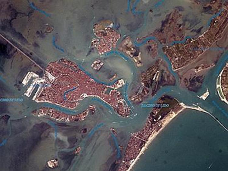 Venezia, on line foto laguna scattate da astronauti da stazione spaziale internazionale