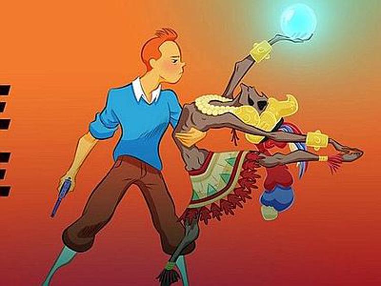 Fumetti, Tintin inedito in libreria con 'La maledizione di Rascar Capac'