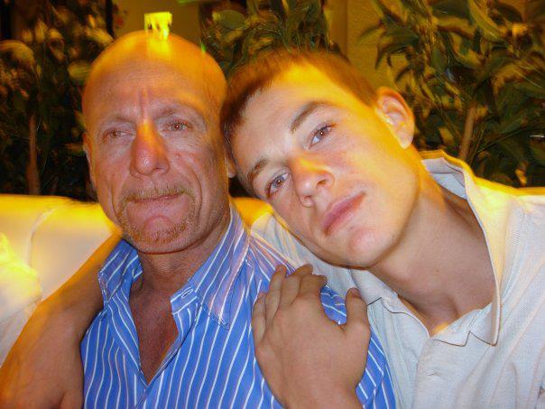 Lorenzo Manavella con il papà Gianluca