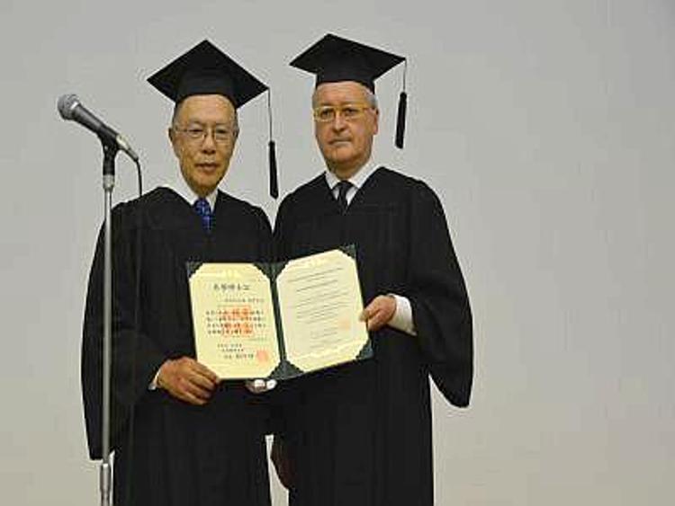 Da Hiroshima University of Economics laurea ad honorem a Casasco (Confapi)