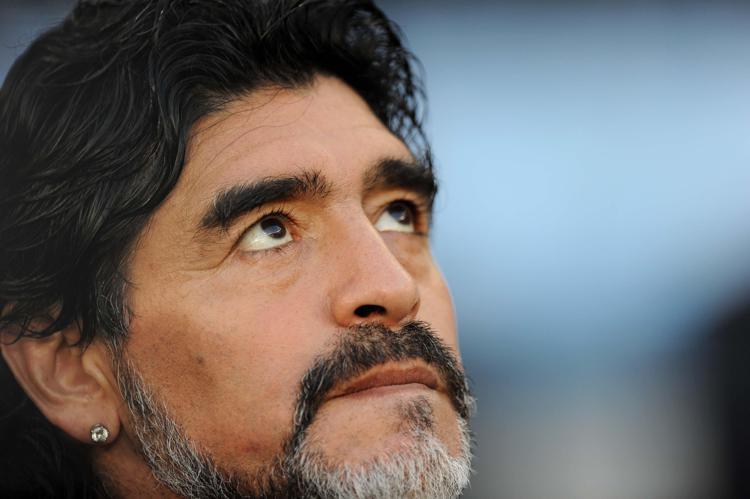 Diego Armando Maradona (foto Xinhua) - XINHUA