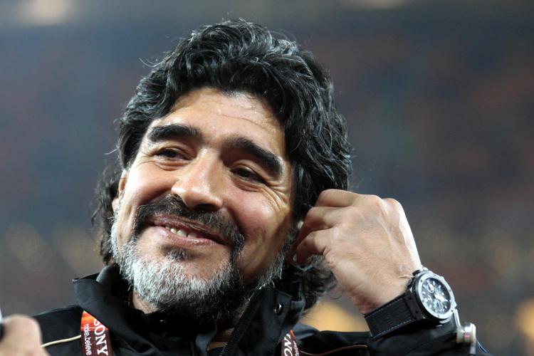 Diego Armando Maradona (foto Xinhua) - XINHUA
