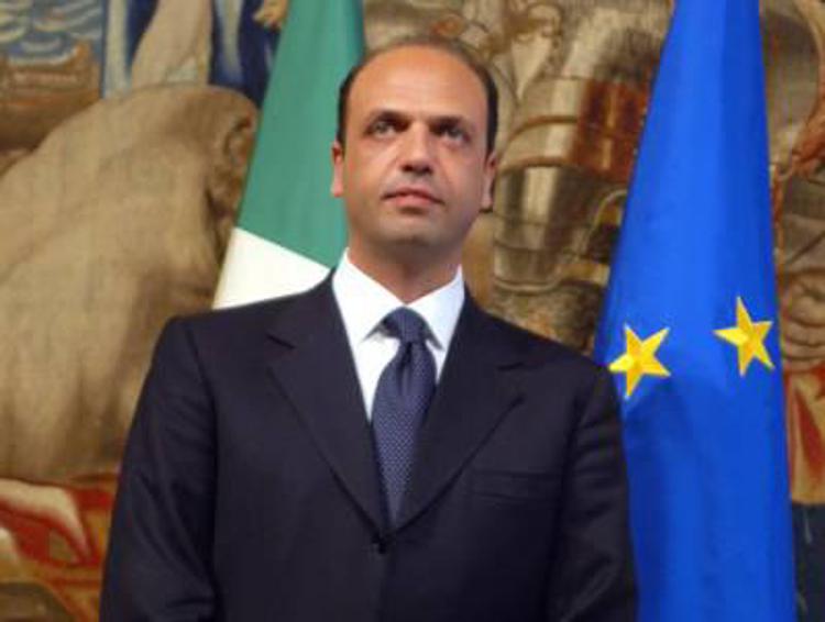 Il ministro dell'Interno, Angelino Alfano 