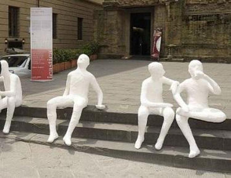 Arezzo: rubate e ritrovate installazioni d'arte in piazza San Francesco