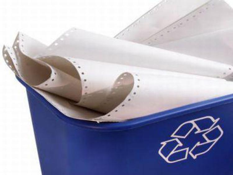 Rifiuti: oltre 3 mln di tonnellate di carta e cartone raccolte nel 2014