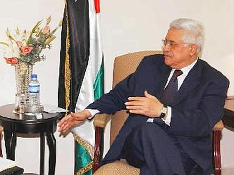 Mo: Abbas, negoziati con Israele riprendano al più presto
