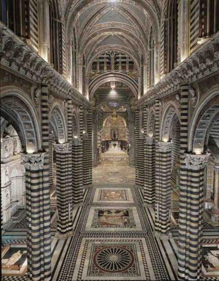 Arte: la Cattedrale di Siena scopre il suo Pavimento