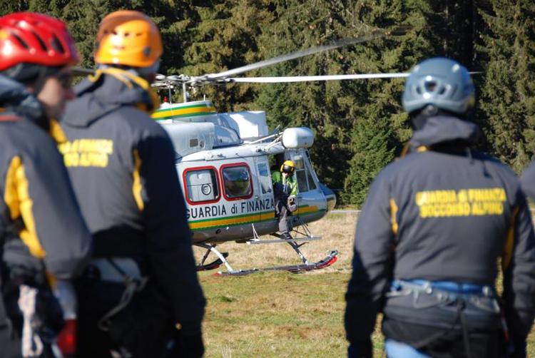 Belluno: mercoledi' esercitazione soccorso alpino Gdf su Monte Piana