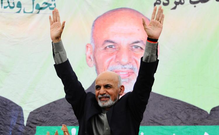 Il presidente Ashraf Ghani (foto Xinhua)