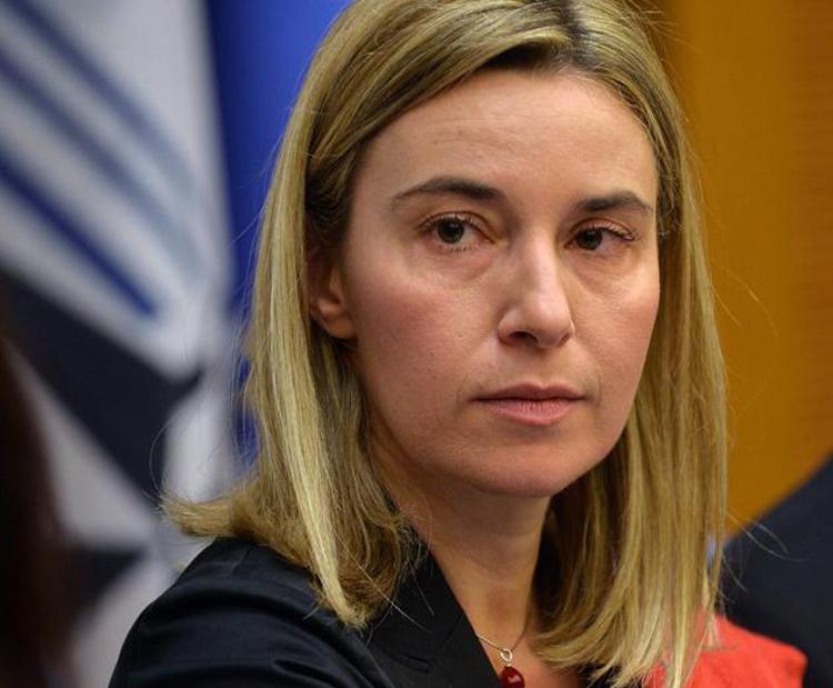 Il ministro degli Esteri Federica Mogherini