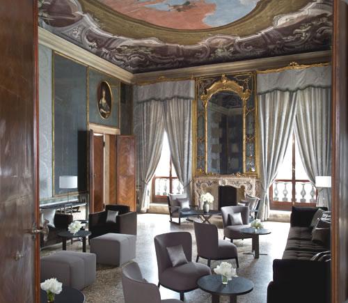 Foto dal sito ufficiale Aman Canal Grande Resort, ospitato nel Palazzo Papadopoli