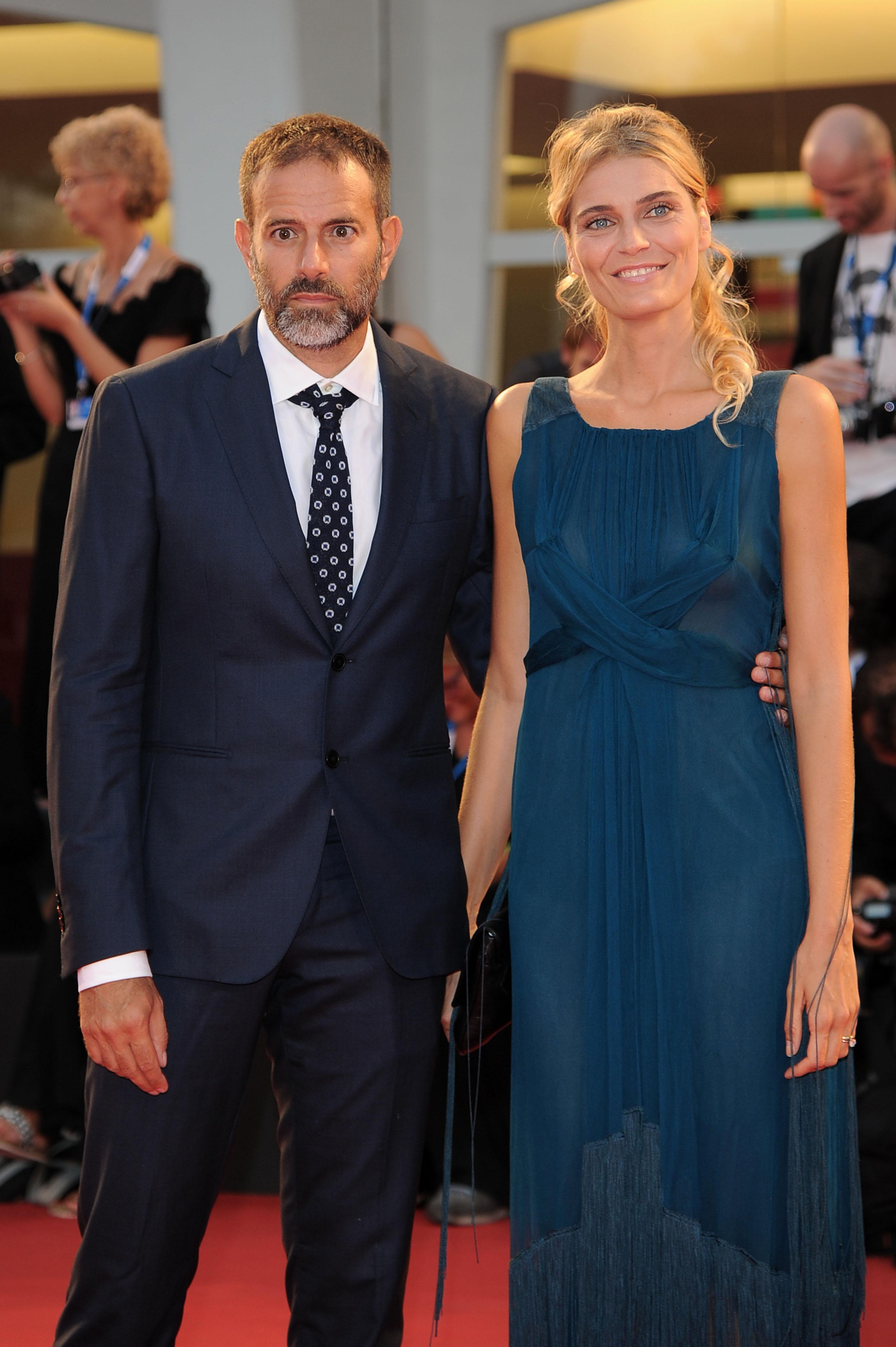 Fausto Brizzi e Claudia Zanella (Infophoto)