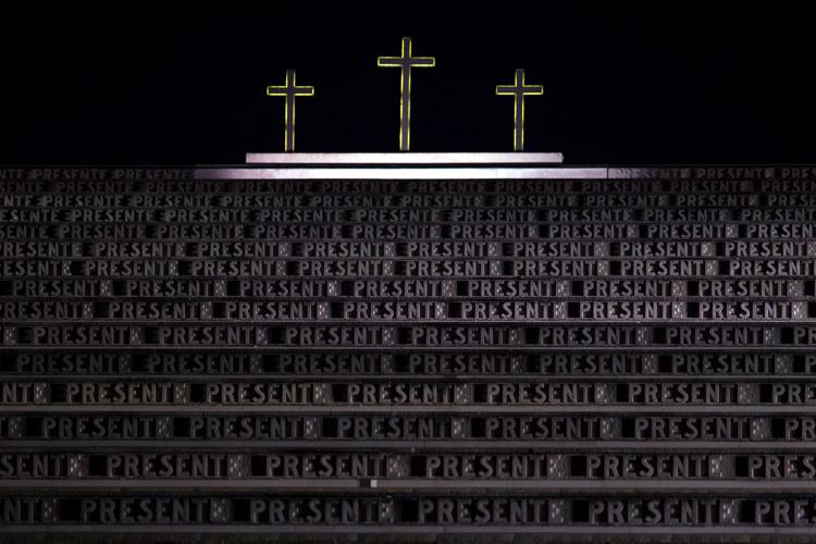 Il sacrario di Redipuglia (foto Infophoto) - INFOPHOTO