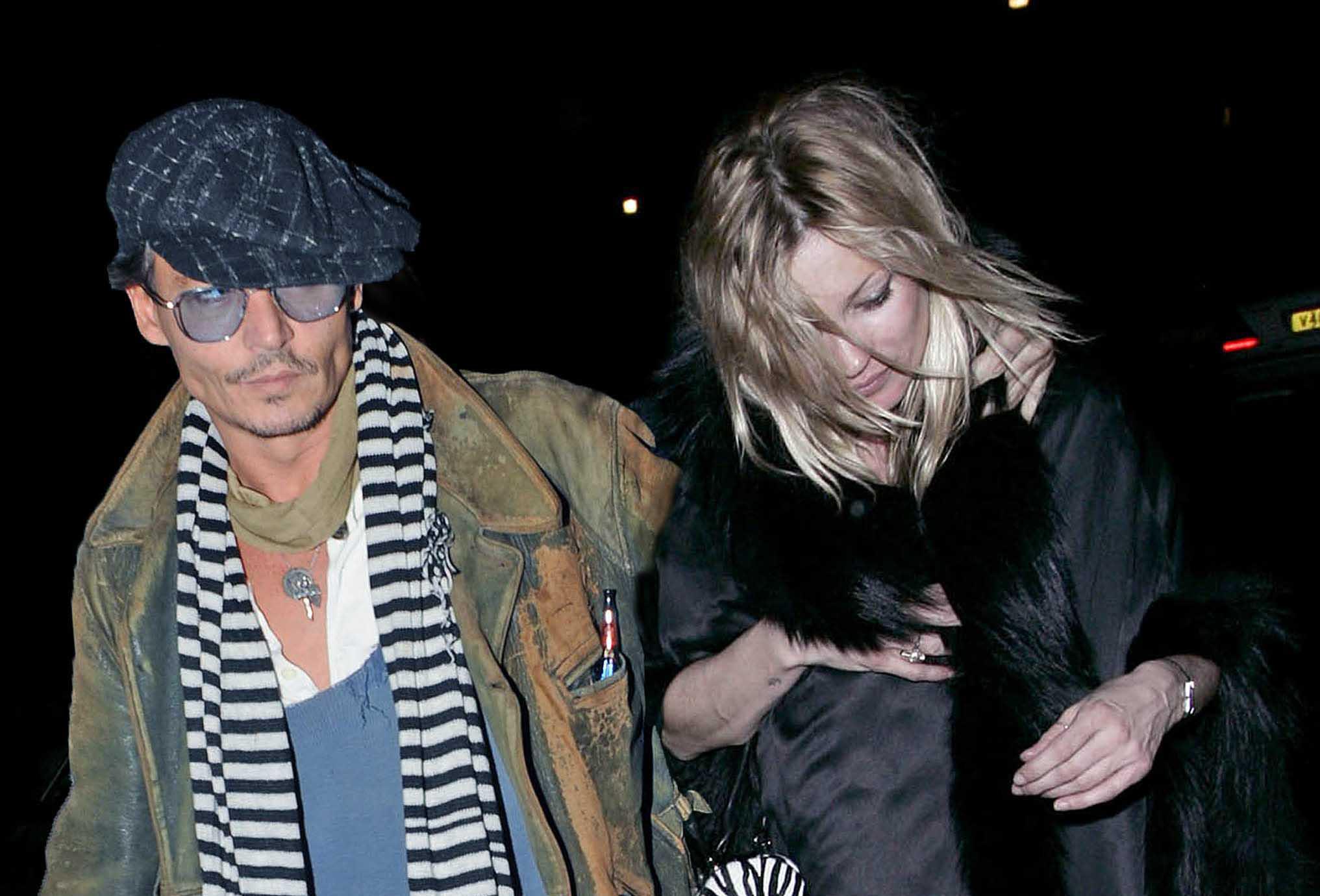 Johnny Depp e Kate Moss (Iberpress)