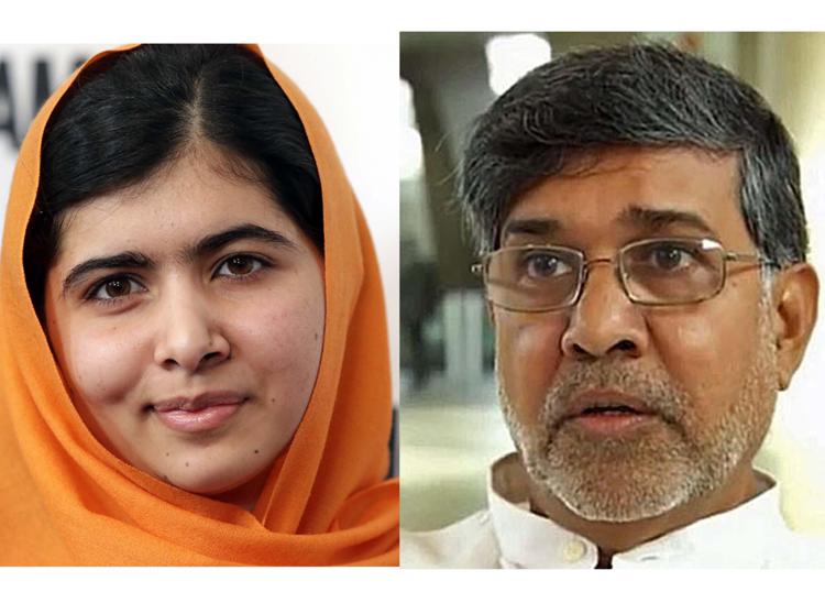 Nobel per la Pace a Malala e all'attivista indiano per i diritti dei bambini Satyarthi