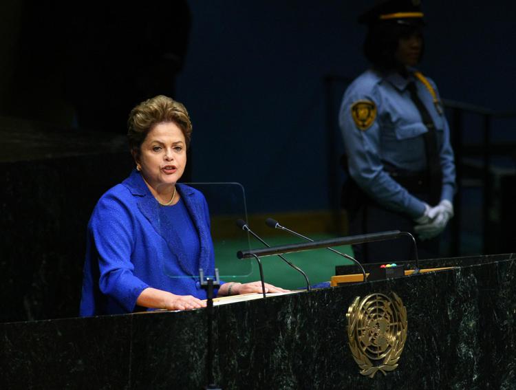 Dilma Roussef, presidente del Brasile (Foto Infophoto) - INFOPHOTO