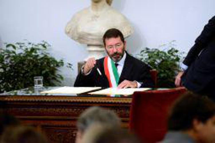 Il sindaco di Roma Ignazio Marino (Infophoto)