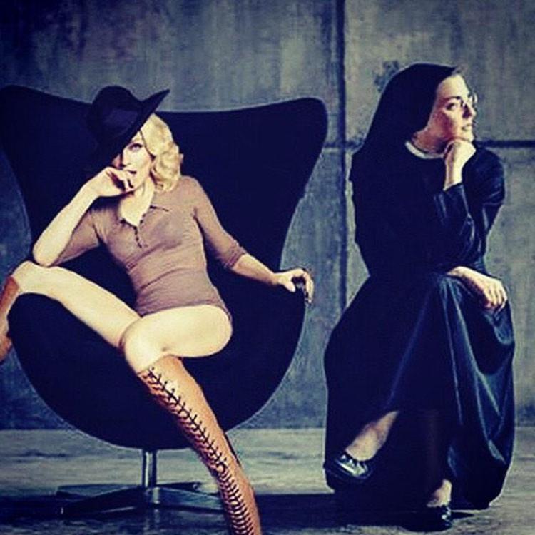 Il fotomontaggio 'twittato' da Madonna