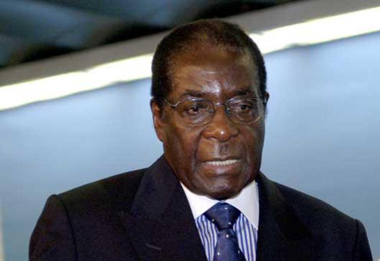 Il presidente dello Zimbabwe Robert Mugabe 