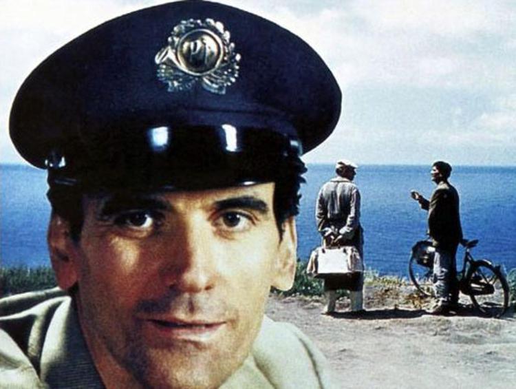 Massimo Trosi nella locandina del film