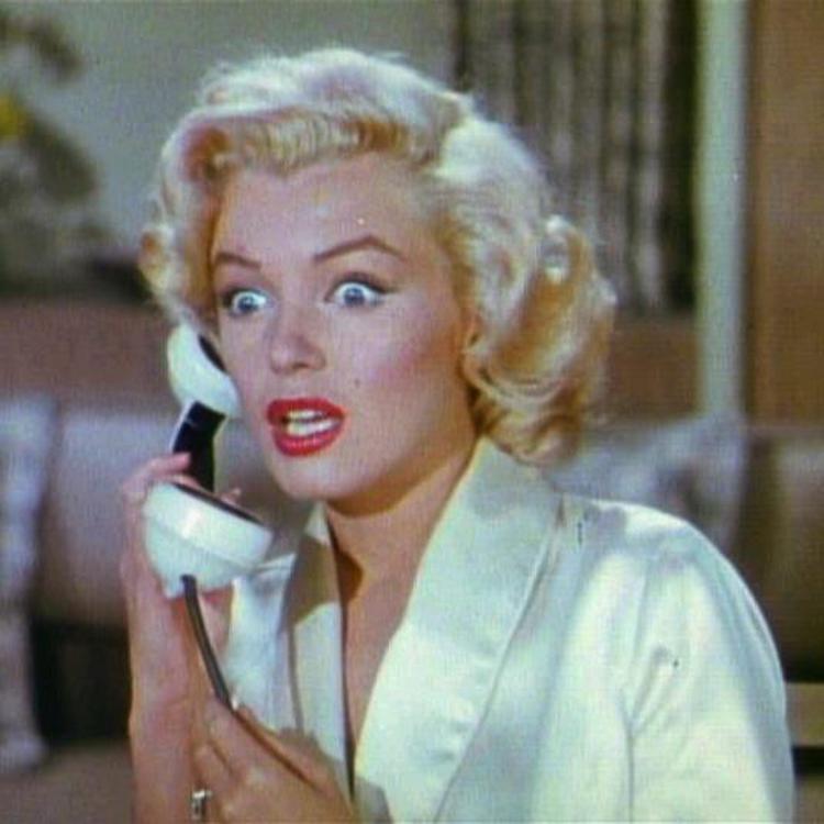Marilyn Monroe in 'Gli uomini preferiscono le bionde'