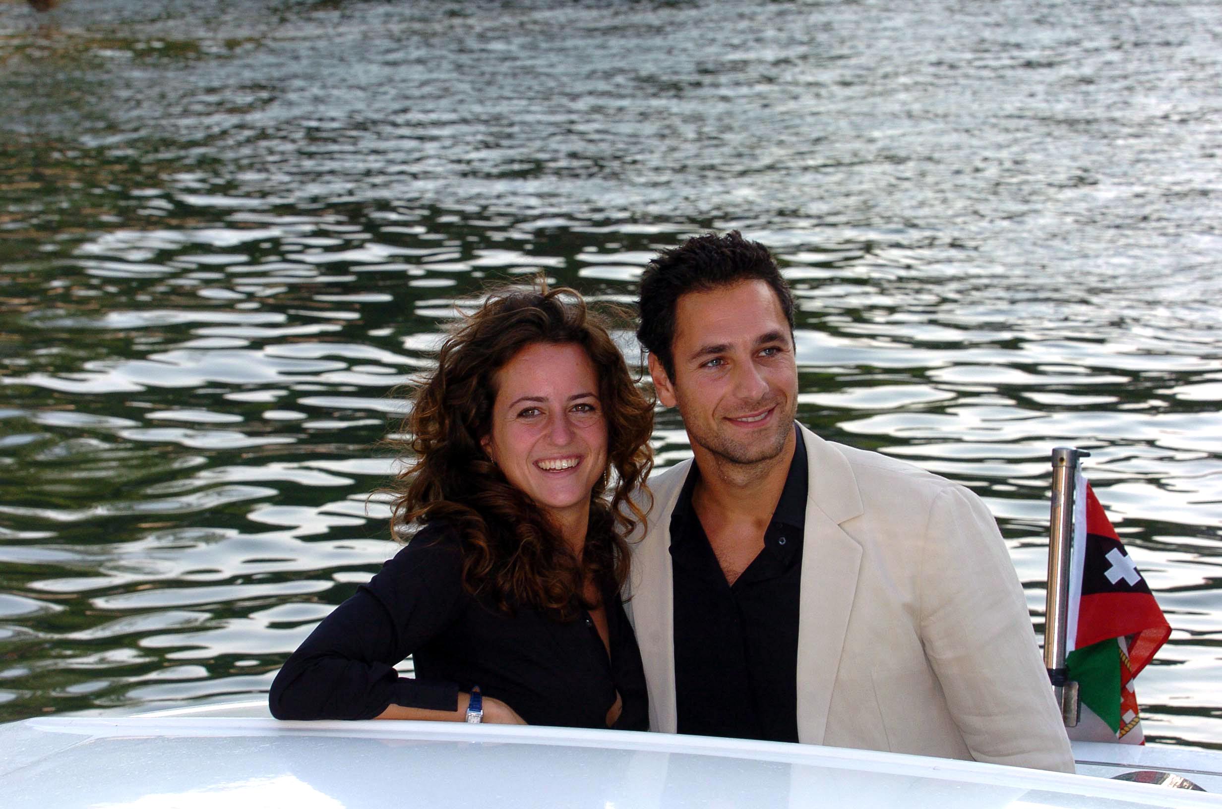 Raoul Bova con Chiara De Pace (Foto Infophoto)