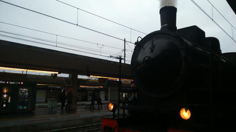 Bologna: parte il treno a vapore, si festeggia la ferrovia Transappenninica