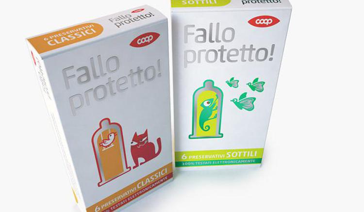 Ecco 'Falloprotetto', il primo condom in puro lattice di gomma naturale a marchio Coop