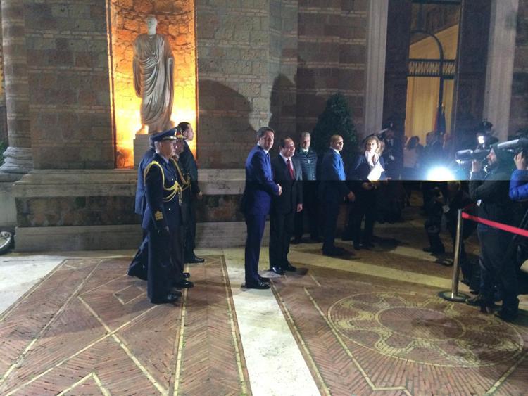 Il presidente egiziano Al Sisi incontra Renzi: impegno per cooperazione nella lotta al terrorismo