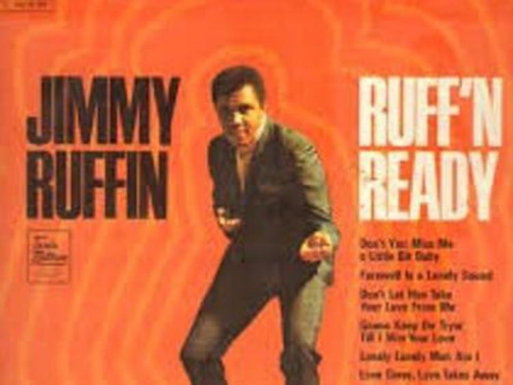 Jimmy Ruffin sulla copertina di uno dei suoi album