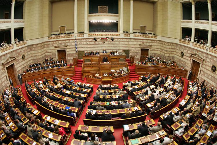 Il parlamento di Atene (Xinhua)