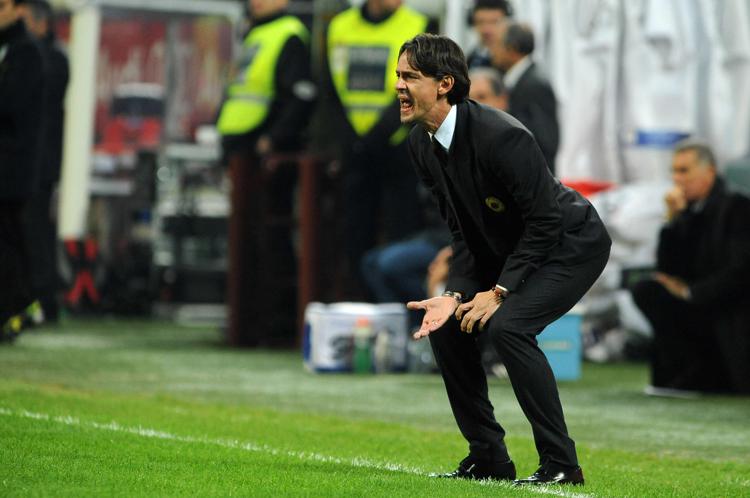 Filippo Inzaghi, allenatore del Milan (Foto Infophoto) - INFOPHOTO