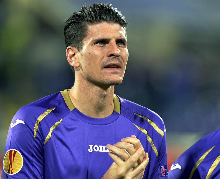 Mario Gomez, attaccante Fiorentina - INFOPHOTO