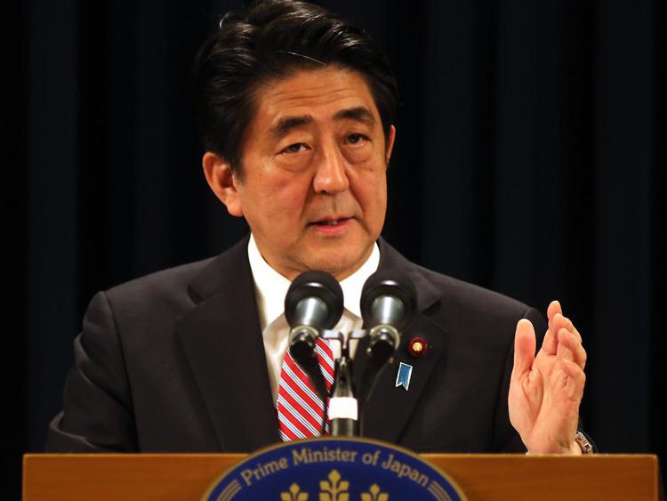 Shinzo Abe (Infophoto)