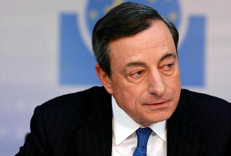 Il presidente della Bce, Mario Draghi (Infophoto)