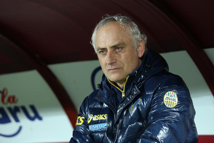 Andrea Mandorlini, allenatore dell'Hellas Verona - INFOPHOTO