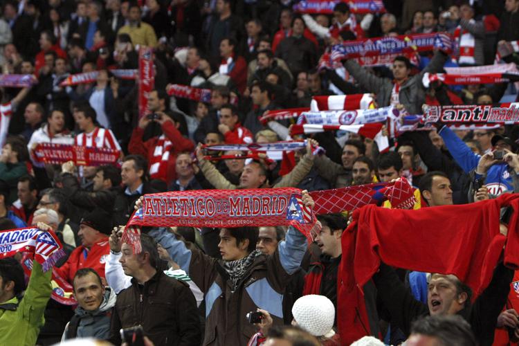 I tifosi dell'Atletico Madrid. EFE/Kiko Huesca - INFOPHOTO ) - INFOPHOTO