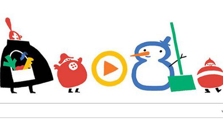 Solstizio d'inverno, Google ce lo ricorda con un doodle animato