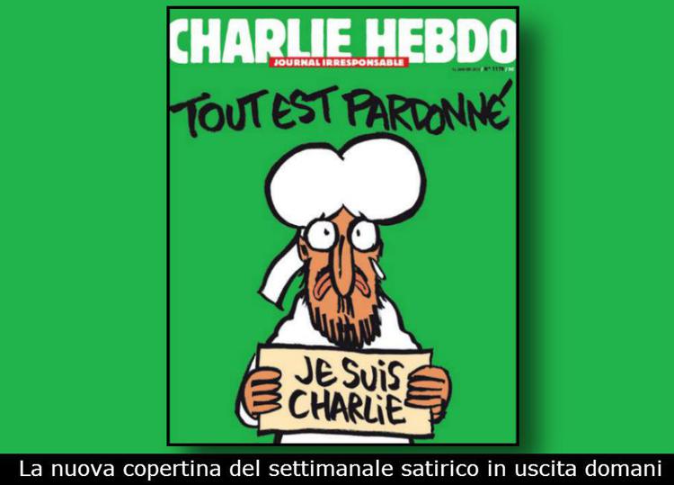 Charlie in edicola con 3 mln di copie, la nuova vignetta su Maometto fa discutere i musulmani