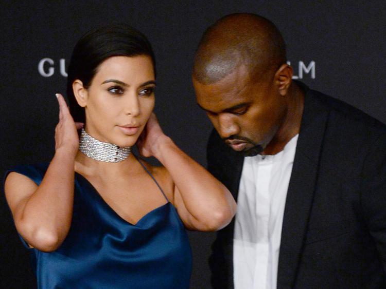 Kim Kardashian e Kanye West, in cima alla lista dei probabili 'divorziandi' nel 2015 secondo i bookie (Foto Infophoto) - (Infophoto)
