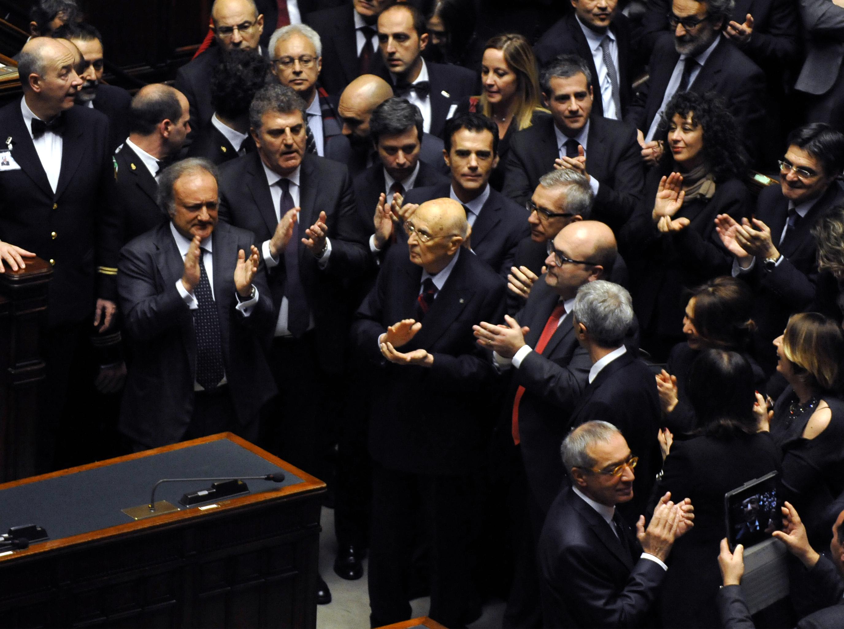 Giorgio Napolitano (foto Adnkronos/Cristiano Camera)