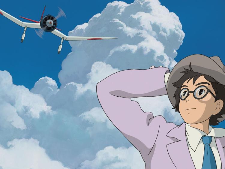 Una immagine da 'Si alza il vento' di Hayao Miyazaki  