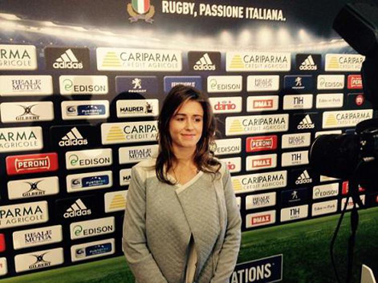 Maria Beatrice Benvenuti, arbitro di rugby (Foto Adnkronos)