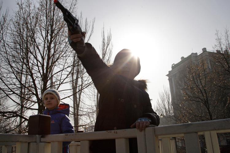 La tregua a Donetsk  - (foto Xinhua)