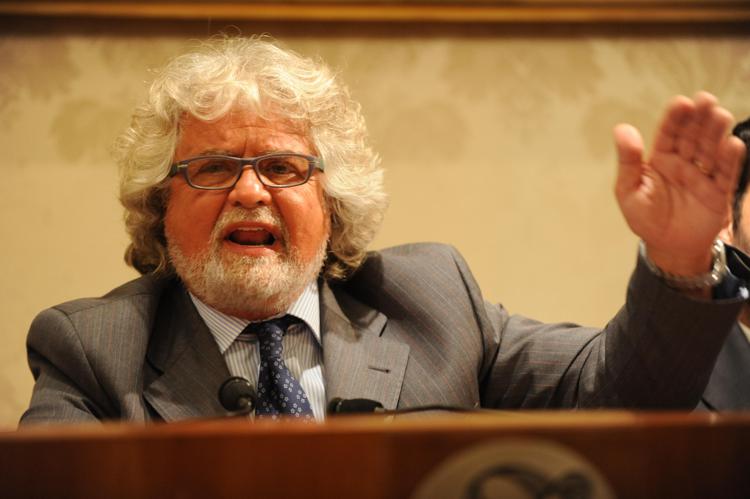 Il leader del Movimento 5 stelle Beppe Grillo - {agenzia}