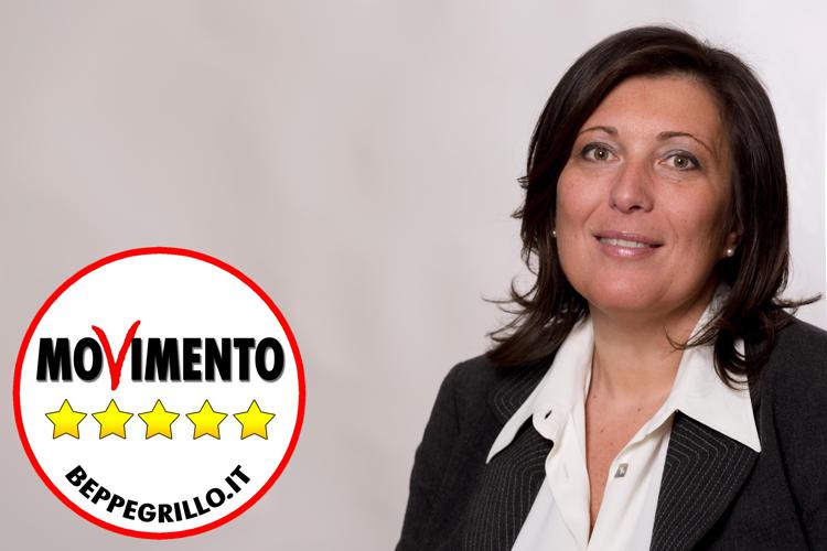Valeria Ciarambino, candidata del Movimento Cinque Stelle alla presidenza della Regione Campania