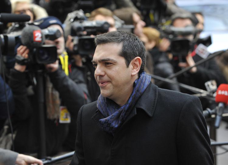 Il premier greco Alexis TisprasInfophoto - INFOPHOTO